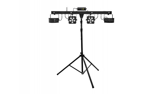 Комплект світлодіодного обладнання EUROLITE Set LED KLS Laser Bar FX Light Set + M-4 Speaker-System Stand