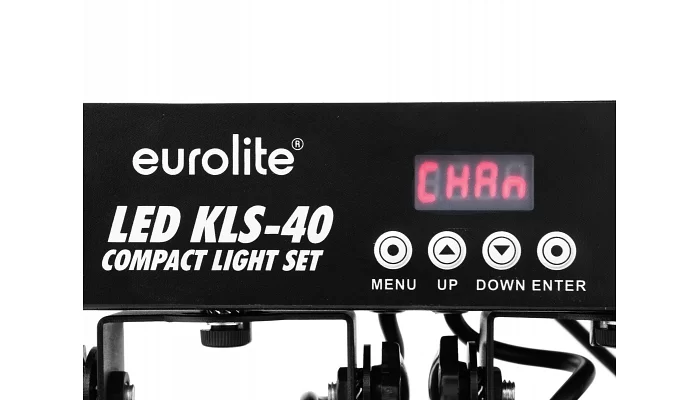 Комплект світлодіодних прожекторів (4шт.) EUROLITE LED KLS-50 Compact Light Set, фото № 6