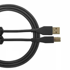 Цифровий кабель USB UDG Ultimate Audio Cable USB 2.0 AB Black Straight 1m