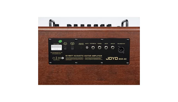 Комбопідсилювач для акустичної гітари JOYO BSK-60, фото № 5
