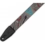 Гитарный ремень LEVY'S MP2DU-001 2″ Down Under Series Poly Guitar Strap - Bird and Snake