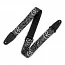 Гитарный ремень LEVY'S MP2CAL-003 2″ Poly Calaca Guitar Strap – Skulls