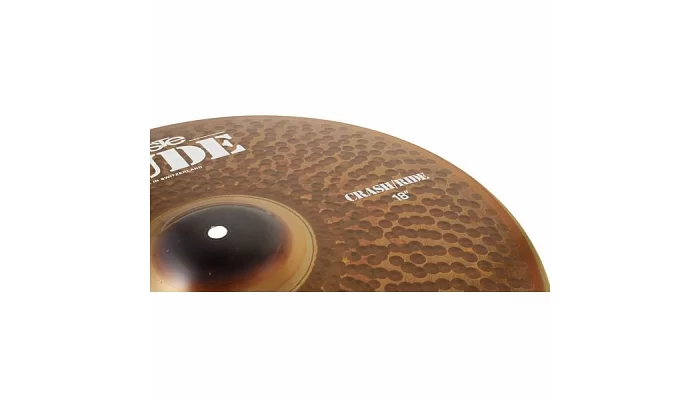 Тарелка для барабанов Paiste RUDE Crash Ride 18", фото № 3