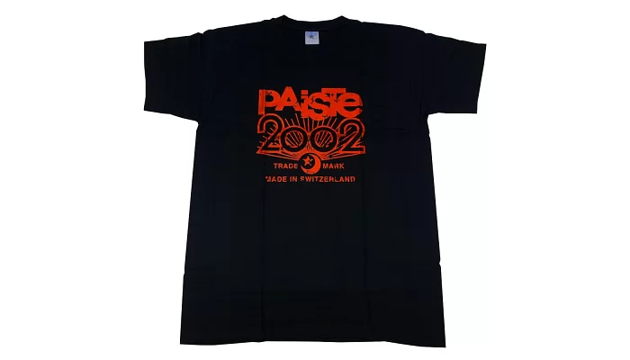 Футболка Paiste T-Shirt 2002 Logo Black, L