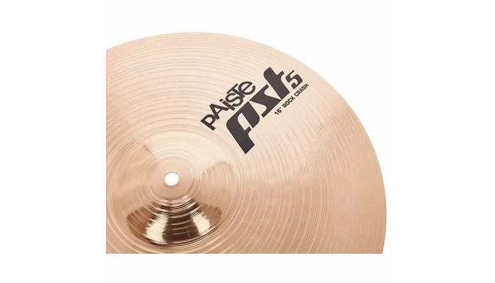 Тарелка для барабанов Paiste PST 5 Rock Crash 16", фото № 3
