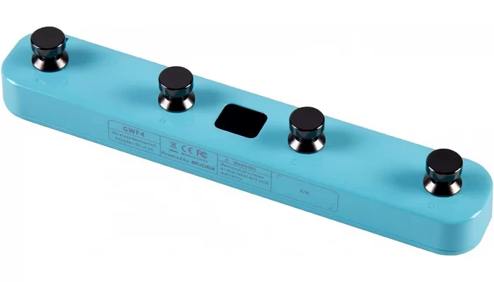 Футконтроллер беспроводной для гитары MOOER GWF4 Wireless Footswitch (Blue), фото № 2