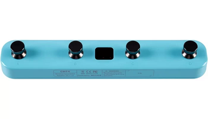 Футконтроллер беспроводной для гитары MOOER GWF4 Wireless Footswitch (Blue), фото № 1
