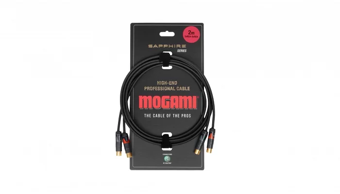 Межблочный кабель Mogami 2xRCA-2xRCA/2m, фото № 1