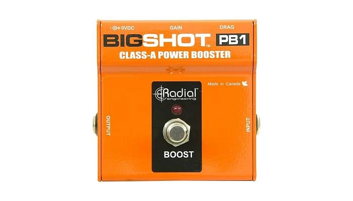 Гитарная педаль эффектов Radial BigShot PB1, фото № 1