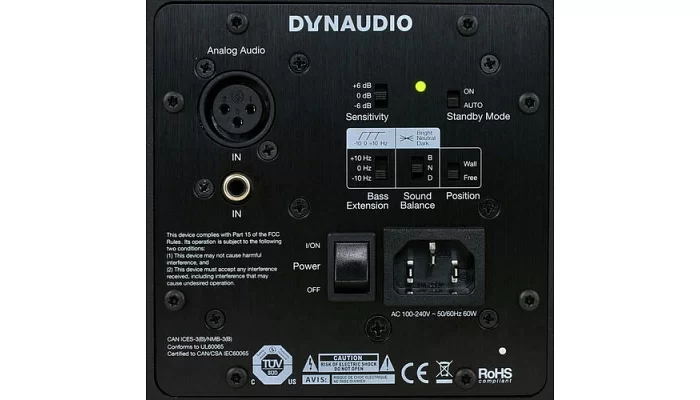 Активный студийный монитор Dynaudio LYD 5 Black, фото № 5