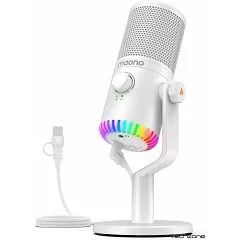Мікрофон для геймерів Maono DM30 (White)