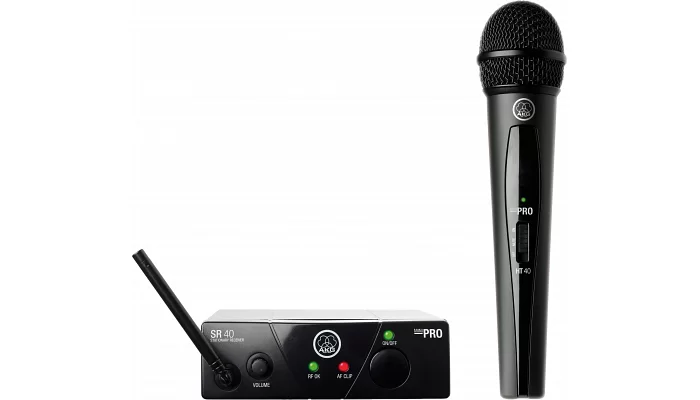 Радіосистема з ручним мікрофоном AKG WMS40 Mini Vocal Set US45-B, фото № 1