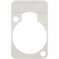 Маркувальна накладка для панельних роз'ємів Neutrik DSS WHITE