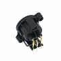 Роз'єм панельний XLR тато Neutrik NC3MAH
