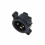 Роз'єм панельний XLR тато Neutrik NC3MAH