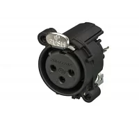 Роз'єм панельний XLR Neutrik NC3FAV1