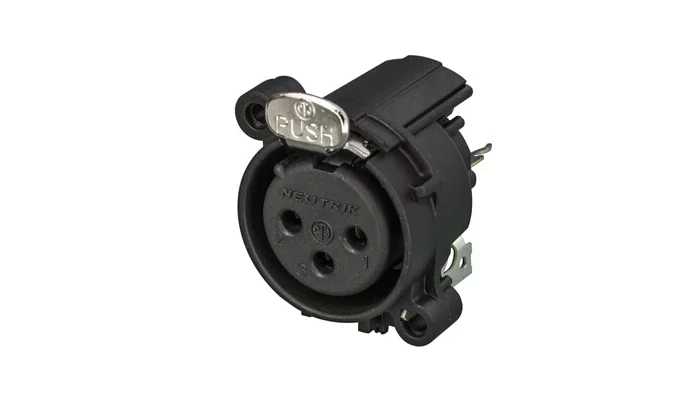 Роз'єм панельний XLR Neutrik NC3FAV1