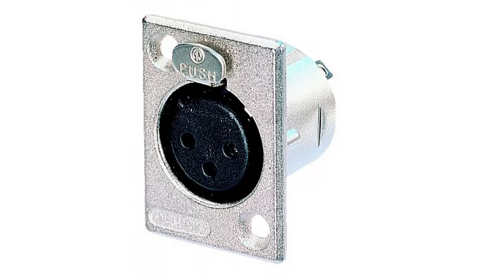 Роз'єм панельний XLR тато Neutrik NC4FP-1