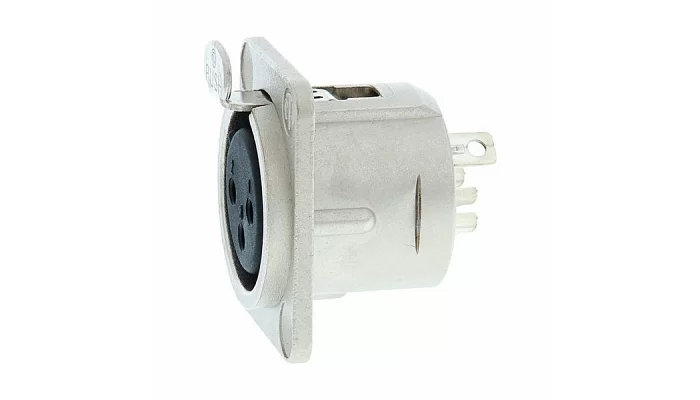 Роз'єм панельний XLR мама Neutrik NC3FD-L-1, фото № 2