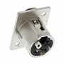 Роз'єм панельний XLR мама Neutrik NC3FP-1