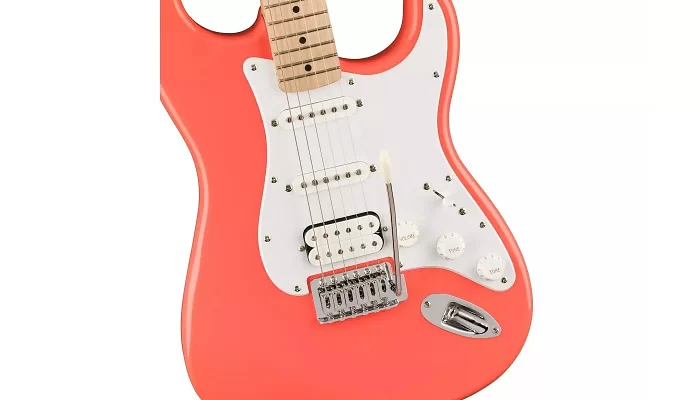 Электрогитара SQUIER by FENDER SONIC STRATOCASTER HSS MN TAHITY CORAL, фото № 3