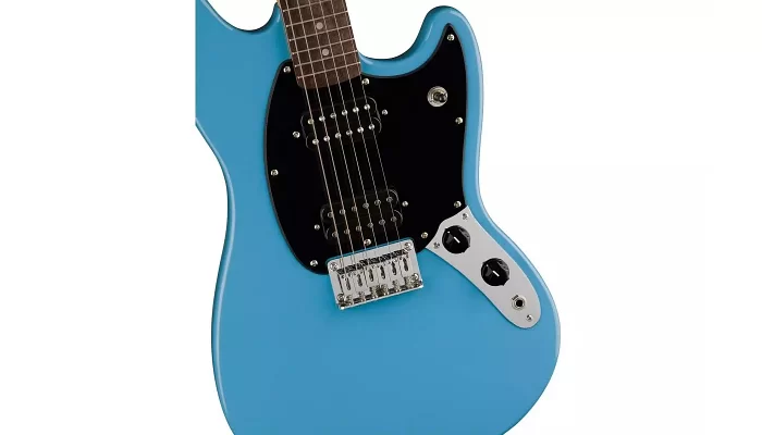 Электрогитара SQUIER by FENDER SONIC MUSTANG HH LRL CALIFORNIA BLUE, фото № 4