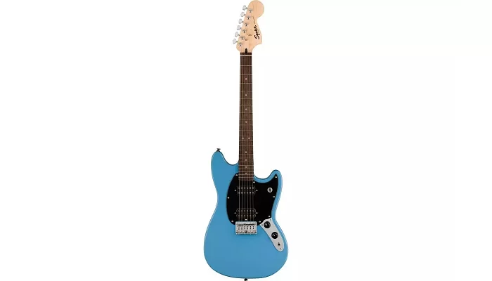 Электрогитара SQUIER by FENDER SONIC MUSTANG HH LRL CALIFORNIA BLUE, фото № 1