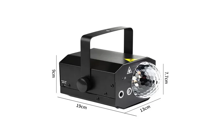 Заливальний лазер City Light CS-B416 LED LASER EFFECT LIGHT, фото № 4
