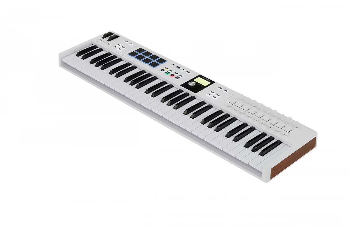 MIDI-клавиатура Arturia KeyLab Essential 61mk3 White + Arturia Pigments