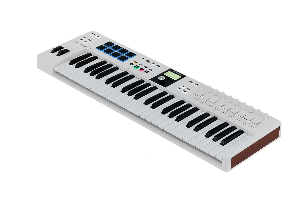 MIDI-клавиатура Arturia KeyLab Essential 49 mk3 (White) + Arturia Pigments