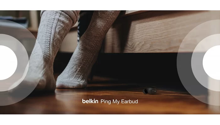Бездротові вакуумні TWS навушники Belkin Soundform Immerse True Wireless Black, фото № 9