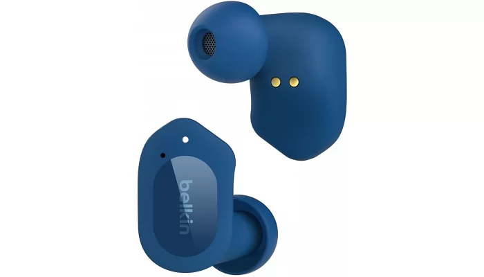 Бездротові вакуумні навушники TWS Belkin Soundform Play True Wireless Blue, фото № 5