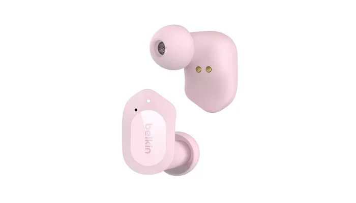 Бездротові вакуумні навушники TWS Belkin Soundform Play True Wireless Pink, фото № 5