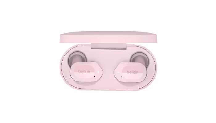 Бездротові вакуумні навушники TWS Belkin Soundform Play True Wireless Pink, фото № 2