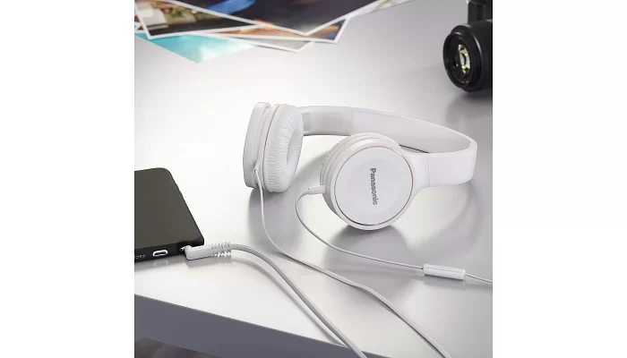 Накладні навушники Panasonic RP-HF100MGC On-ear Mic White, фото № 9