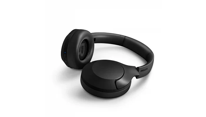 Бездротові накладні навушники Philips TAH8506 Over-ear ANC Hi-Res Wireless Mic Black, фото № 4