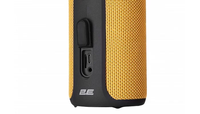 Портативна акустична система 2E SoundXTube TWS, MP3, Wireless, Waterproof yellow, фото № 6