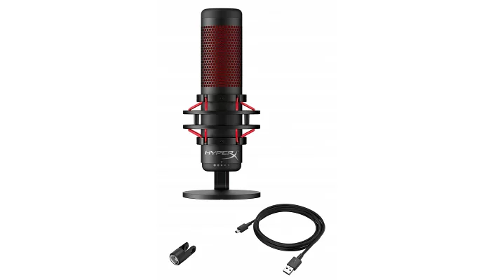 Мікрофон для геймерів HyperX QuadCast Black, фото № 7