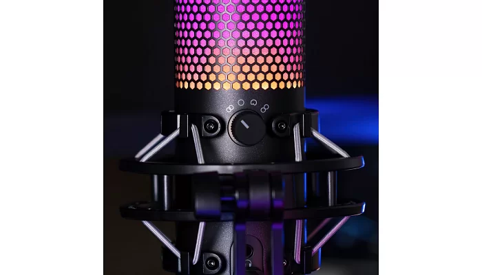 Микрофон для геймеров HyperX QuadCast S RGB Black, фото № 9