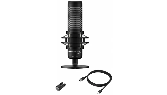 Микрофон для геймеров HyperX QuadCast S RGB Black, фото № 5