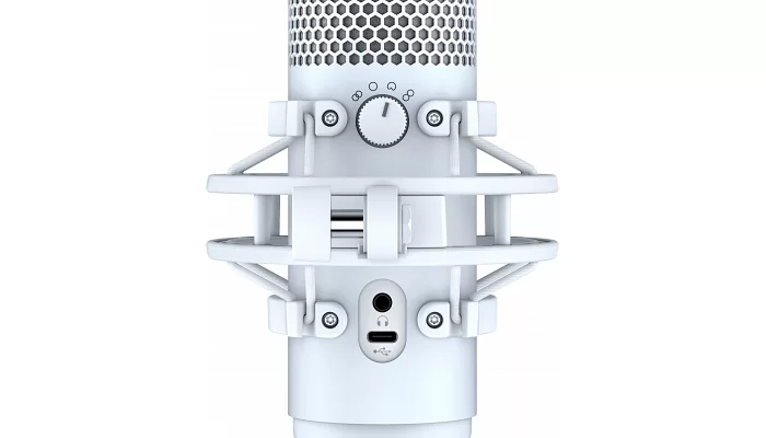 Микрофон для геймеров HyperX QuadCast S RGB, White/Grey, фото № 5