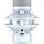 Микрофон для геймеров HyperX QuadCast S RGB, White/Grey