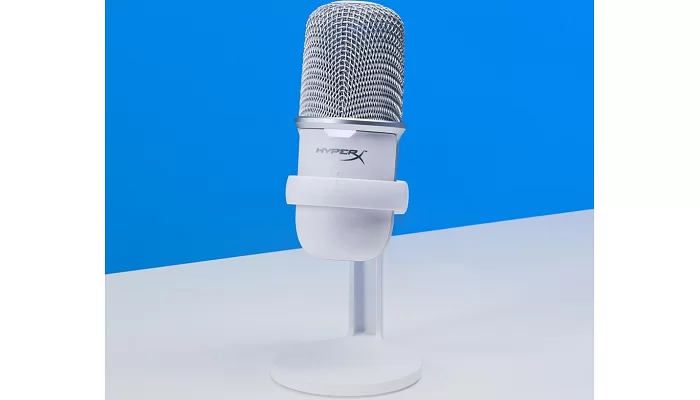Мікрофон для геймерів HyperX SoloCast White, фото № 9