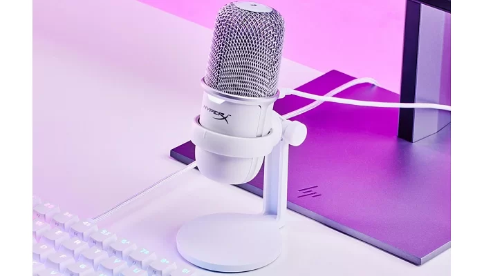 Мікрофон для геймерів HyperX SoloCast White, фото № 10