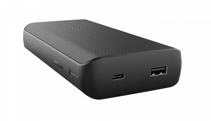 Портативное зарядное устройство Trust Laro 65W USB-C 20.000 mAh for laptop Black, фото № 3