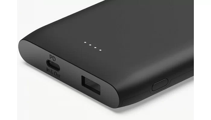 Портативное зарядное устройство Belkin Power Bank 10000mAh 18W USB-A, USB-C Black, фото № 6