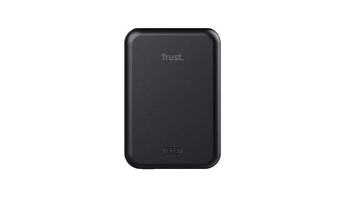 Портативное зарядное устройство Trust Magnetic WL 5000 mAh Black, фото № 2