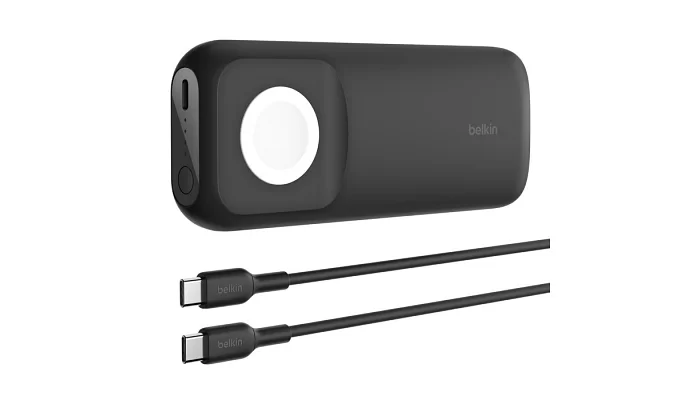 Портативное зарядное устройство Belkin Power Bank 10000mAh 20W Apple Watch Black, фото № 5