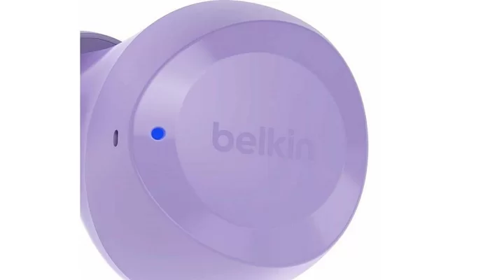 Беспроводные вакуумные TWS наушники Belkin Soundform Bolt True Wireless Lavender, фото № 6