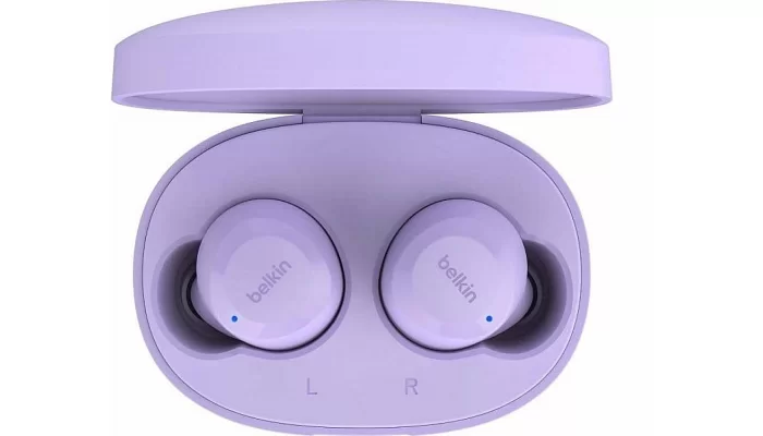 Беспроводные вакуумные TWS наушники Belkin Soundform Bolt True Wireless Lavender, фото № 3